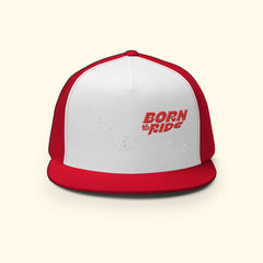 Born To Ride behind Bars- Red Only!  Trucker Cap