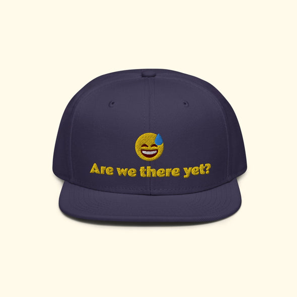 Are we there yet? - U Sure? snapback cap - Bikes RPG-Navy blue-Cycling Apparel & Accessories