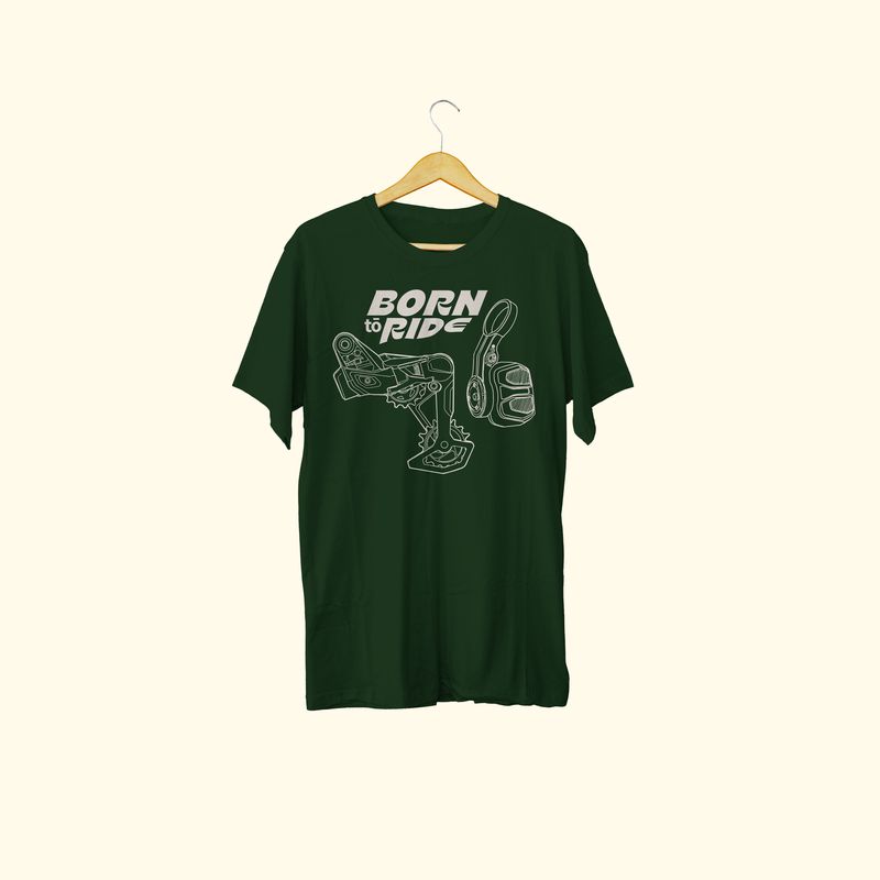 Born To Ride - GX Eagle Relfective Graphic Unisex Tee